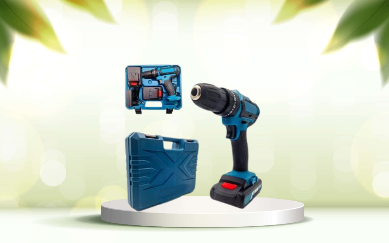 Scopri il trapano portatile 12V: potenza compatta, doppia batteria e massima precisione