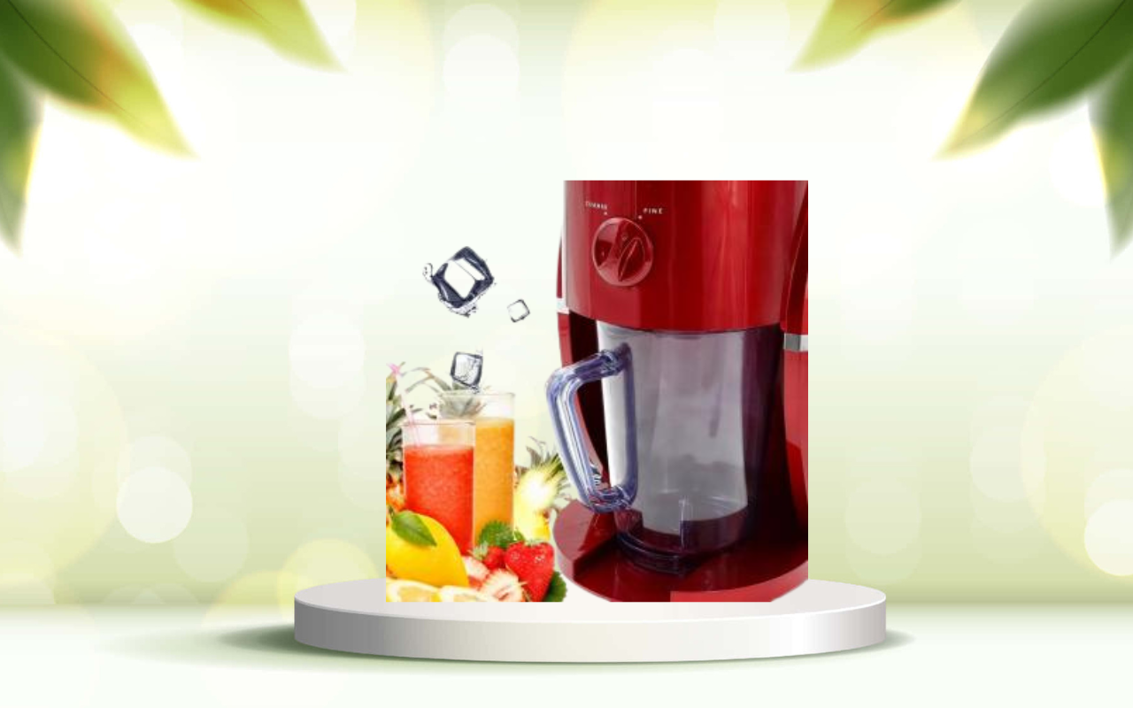 Trita ghiaccio elettrico professionale: prepara cocktail e granite perfette a casa