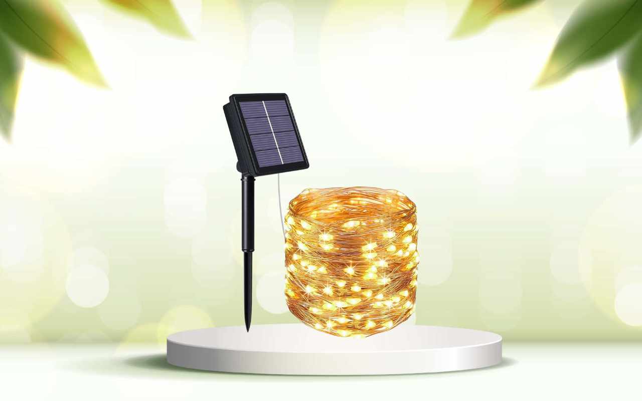 Illumina giardini e interni con Solar Wire Light: atmosfera unica senza costi energetici