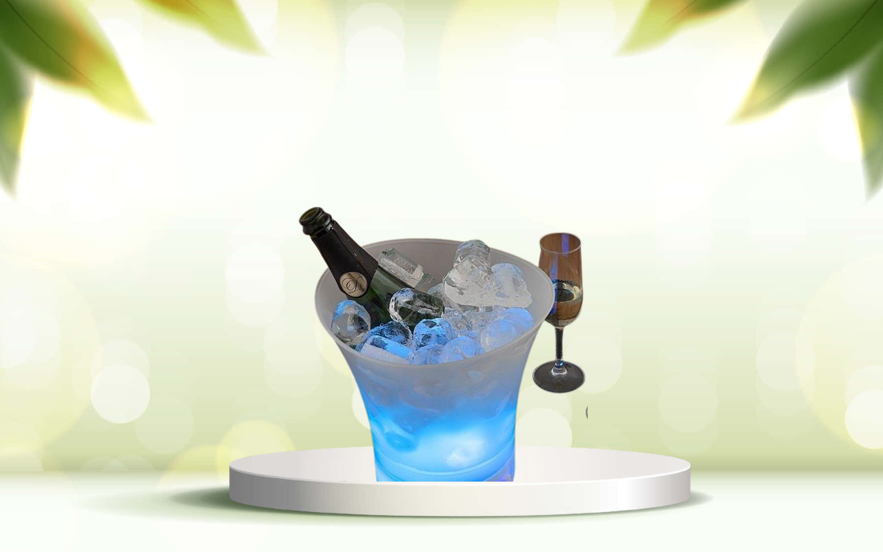 Rendi uniche le tue feste con il secchiello LED Bluetooth per ghiaccio e champagne